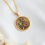 sterling silver necklace Parvati Ganesha Mother Son | & Options - Hindu Mythology Protection Talisman mythology - view 9