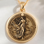 Persephone Necklace: Queen of Underworld Coin Pendant, Greek Mythology Jewelry - View 153