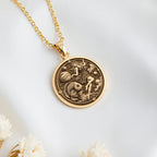 sterling silver necklace Pisces Zodiac Horoscope | & Options - Astrological Sign Birthday Gift for Her zodiac - view 8
