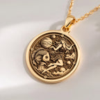sterling silver necklace Pisces Zodiac Horoscope | & Options - Astrological Sign Birthday Gift for Her zodiac - view 12