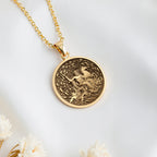 handcrafted necklace Poseidon God of the Sea | & Options - Nautical Maritime Protection Talisman - view 8