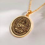 Aizen Myo-o Necklace: with aizen myo-o jewelry gold ragaraja talisman amulet - View 214