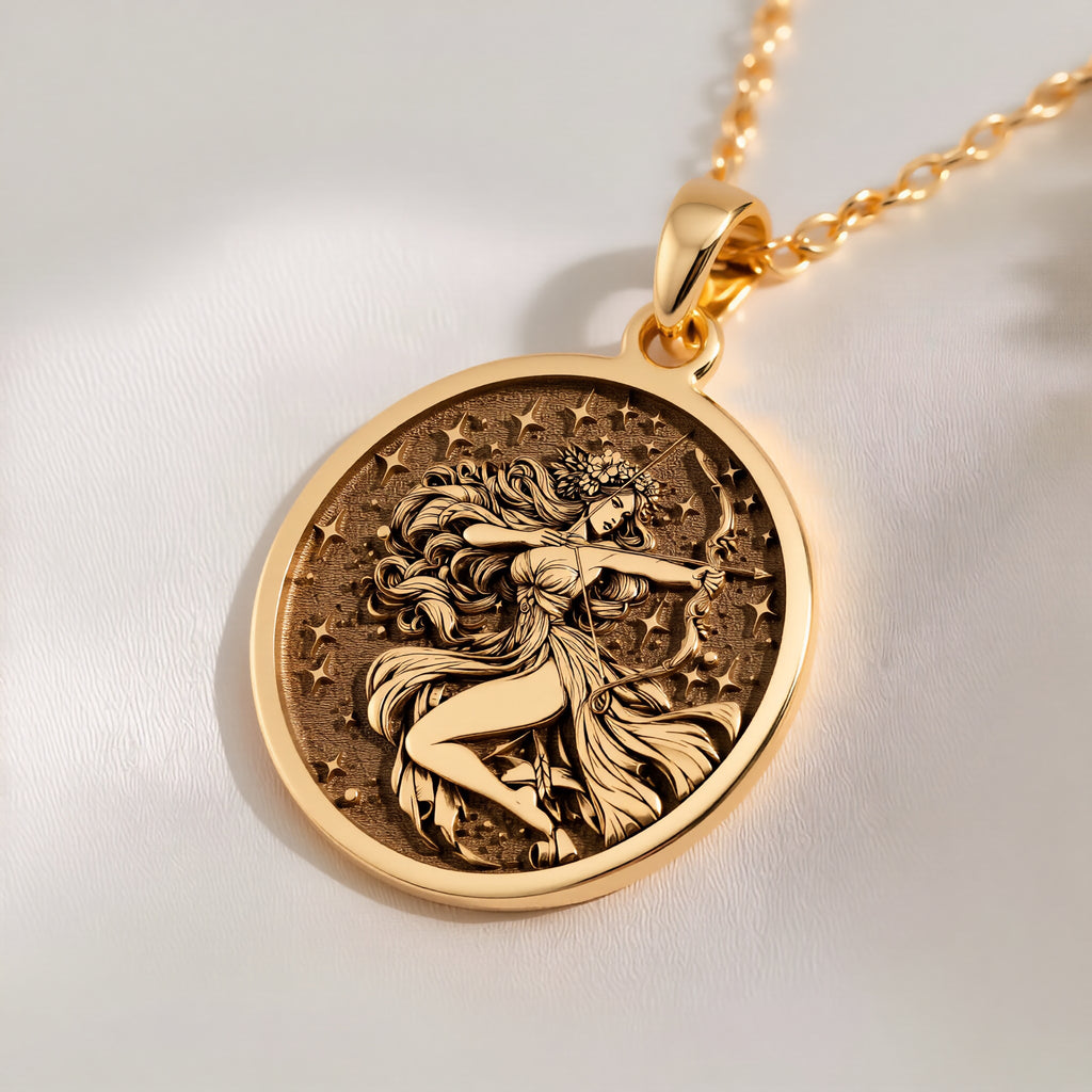 Sagittarius Necklace: with sagittarius jewelry gold sagittarius astrology - View 214