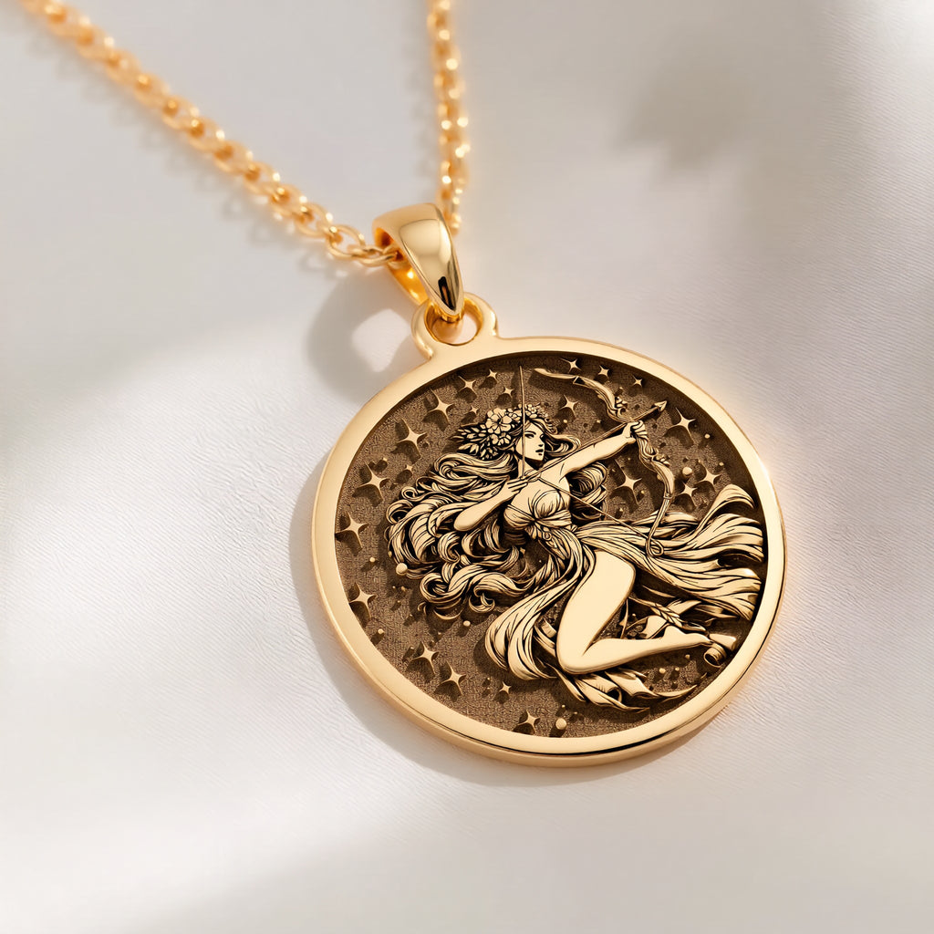 Sagittarius Necklace: with sagittarius jewelry gold sagittarius astrology - View 214