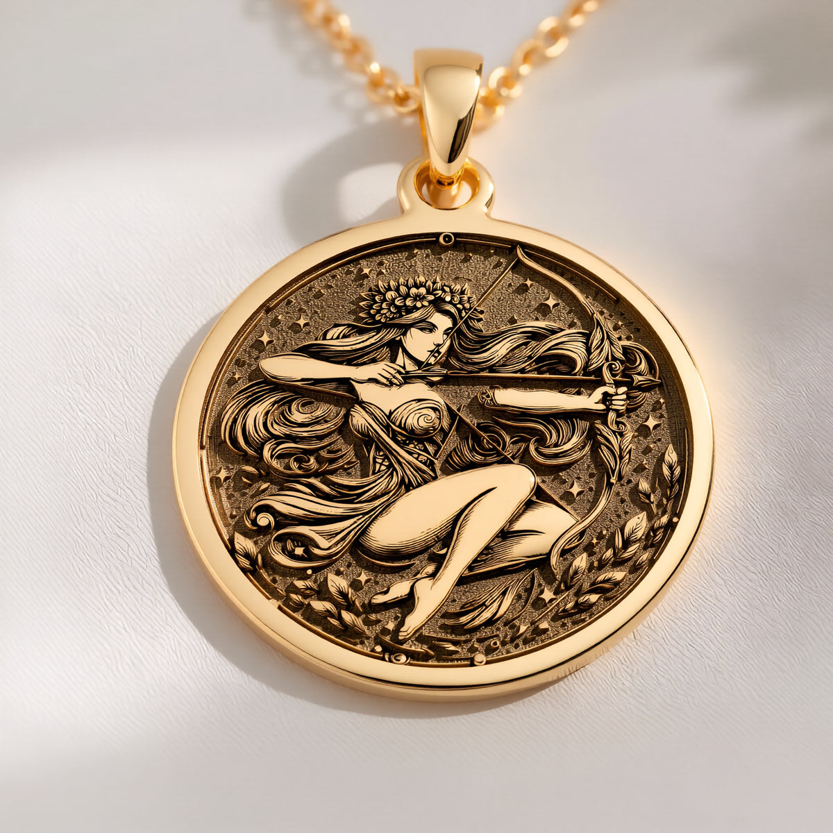 Sagittarius Necklace: with sagittarius jewelry archer centaur women astrology - View 214