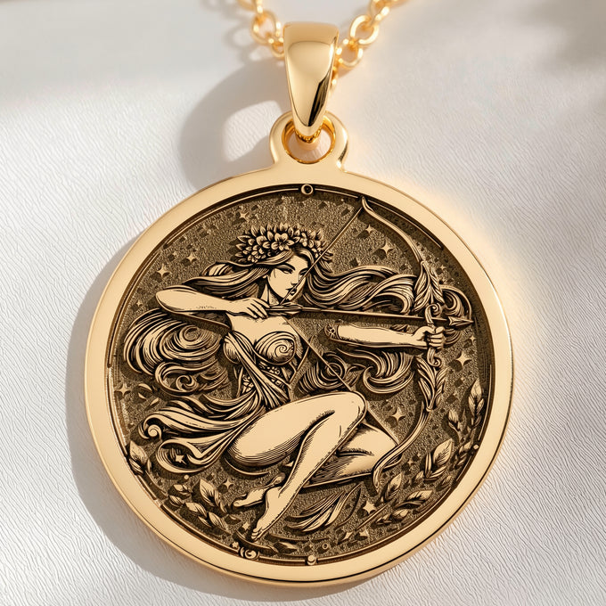 Sagittarius Necklace: with sagittarius jewelry archer centaur women astrology - View 48