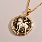 A personalized 925 sterling silver Shiba Inu necklace. This gift celebrates the independent spirit of the Shiba, a cherished pet memorial keepsake.