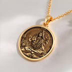 sterling silver necklace Shiva Trishul God | & Options - Spiritual Protection Talisman - view 12
