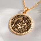 Shiva Vishnu Necklace: with narayana chakra amulet talisman spiritual amulet - View 214
