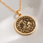 Shiva Vishnu Necklace: with narayana chakra amulet talisman spiritual amulet - View 214