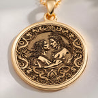 Shiva Vishnu Necklace: with narayana chakra amulet talisman spiritual amulet - View 153