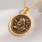 Zhuangzi Butterfly Pendant: with gold taoist pendant taoist jewelry celestial - View 214