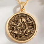 Zhuangzi Butterfly Pendant: with gold taoist pendant taoist jewelry celestial - View 153