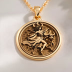 Taurus Zodiac Necklace: with taurus zodiac charm yellow gold bull astrology - View 214