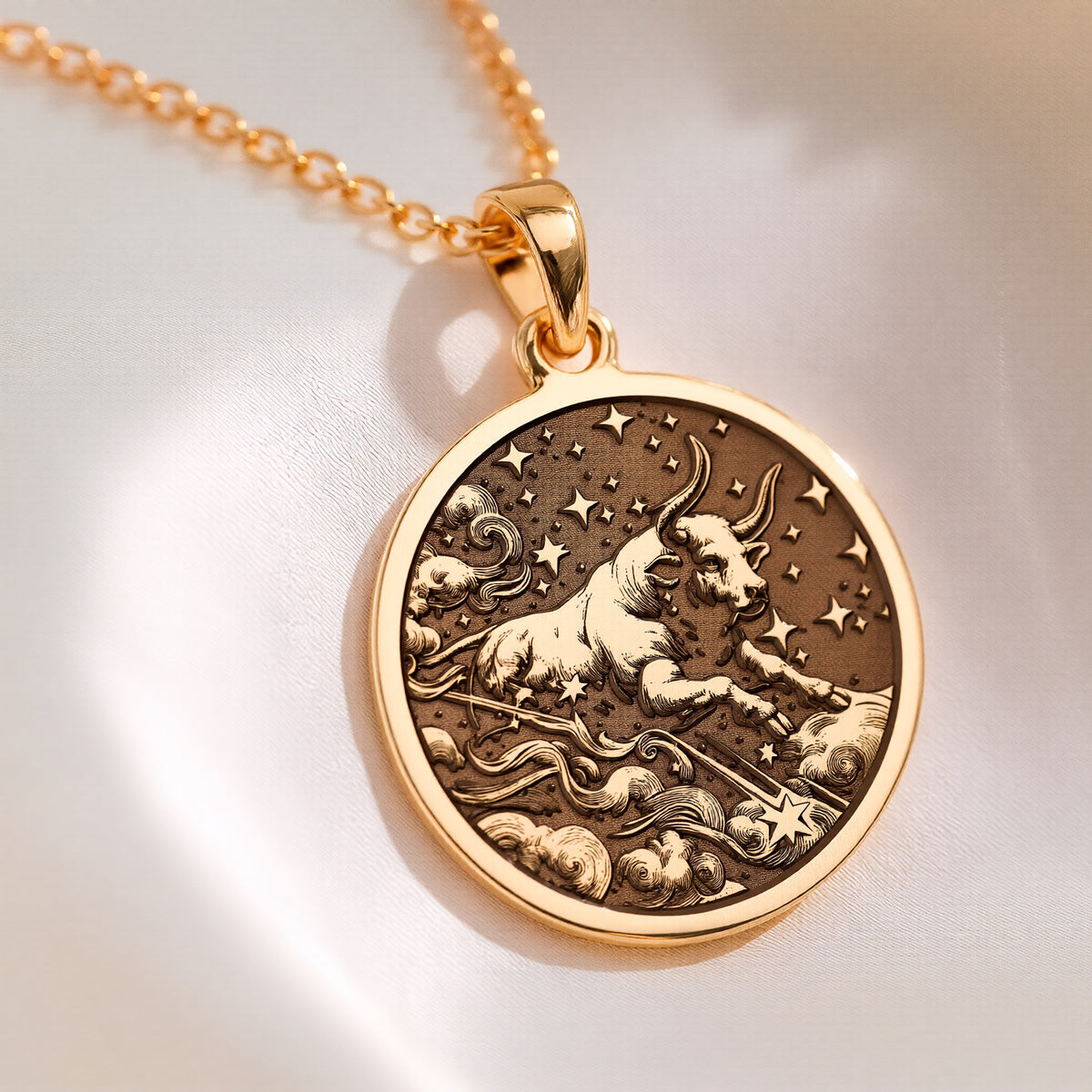 handcrafted necklace Taurus Zodiac Astrological Sign | & Options - Birthdate for Astrology Lovers zodiac - view 8