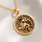 Taurus Zodiac Necklace: with taurus zodiac charm yellow gold bull astrology - View 214