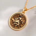 Taurus Zodiac Necklace: with taurus zodiac charm yellow gold bull astrology - View 214