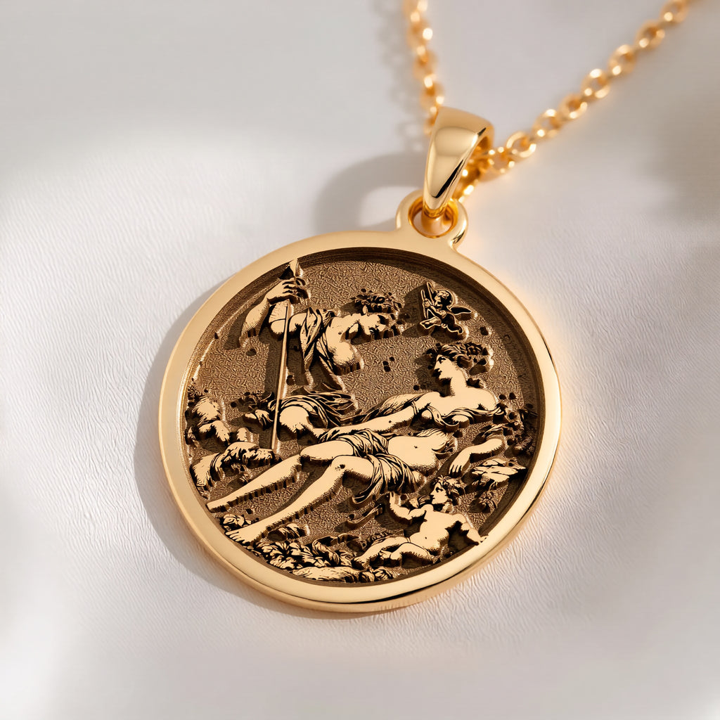 Venus Adonis Necklace: with venus love goddess amulet talisman spiritual - View 214