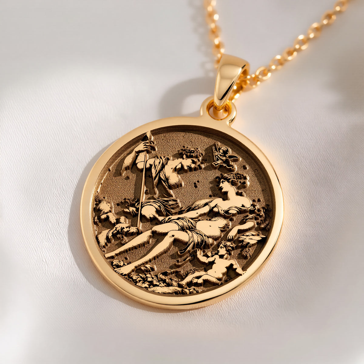 Venus Adonis Necklace: with venus love goddess amulet talisman spiritual - View 214