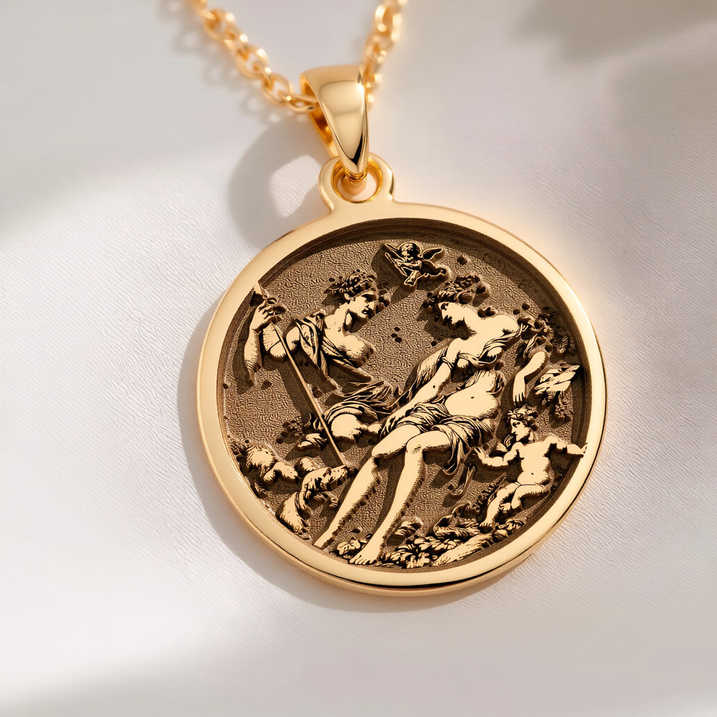 Venus Adonis Necklace: with venus love goddess amulet talisman spiritual - View 214