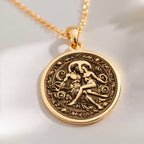 Zeus Hera Necklace: with thunder god greek god mythology talisman amulet - View 214