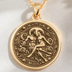 Zeus Hera Necklace: with thunder god greek god mythology talisman amulet - View 153