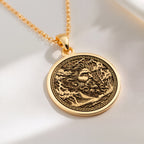 Zeus Necklace: with thunder god greek god mythology talisman amulet amulet - View 214