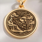 Zeus Necklace: with thunder god greek god mythology talisman amulet amulet - View 153