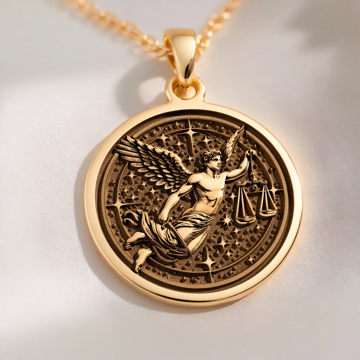 Libra Zodiac Necklace: with zodiac libra charm personalized libra astrology - View 214
