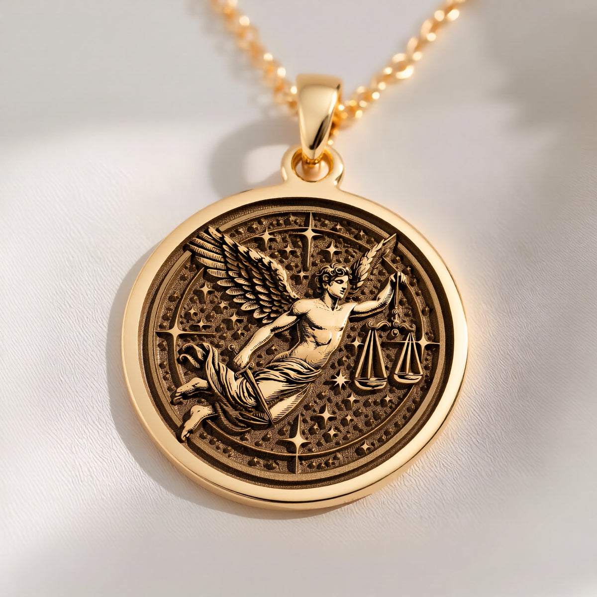 Libra Zodiac Necklace: with zodiac libra charm personalized libra astrology - View 214