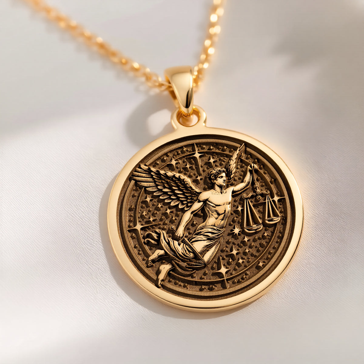 Libra Zodiac Necklace: with zodiac libra charm personalized libra astrology - View 214