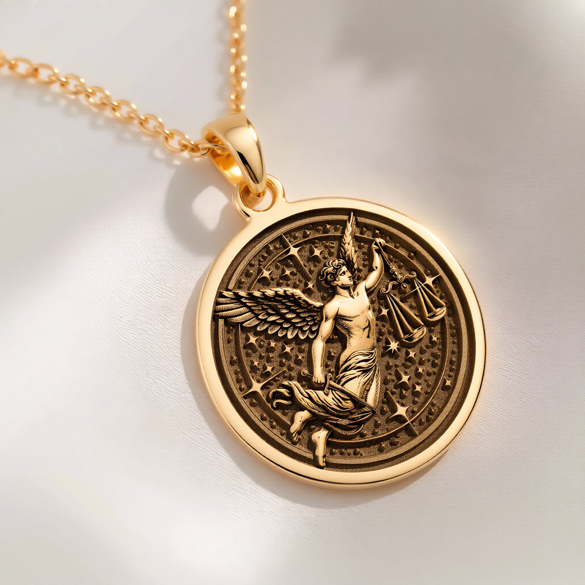 Libra Zodiac Necklace: with zodiac libra charm personalized libra astrology - View 214
