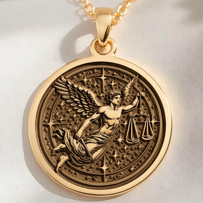 Libra Zodiac Necklace: with zodiac libra charm personalized libra astrology - View 48