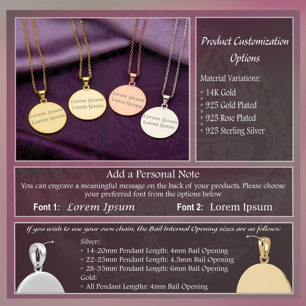 Tutankhamun Pharaoh Pendant | 14K Gold & Silver Options - Ancient Mythology Protection Talisman - Image 2