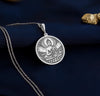 Sterling Silver Buddha Pendant Necklace designed with intricate detail, this spiritual charm offers a sense of calm and balance. Perfect for meditation enthusiasts, it serves as a beautiful reminder of mindfulness, for both men and women in daily wea