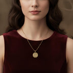 MahaKali Yantra 925 sterling silver - side view perfect for