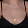 14K Solid Gold Buddha Necklace, Zen Jewelery, Spiritual Necklace, Buddha Pendant, Buddhism Inspired, Enlightenment, Silver Buddha Gifts