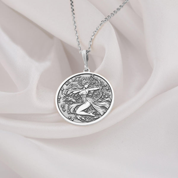 Sagittarius silver necklace, Silver Sagittarius charm, Sagittarius zodiac necklace silver, Silver Sagittarius pendant, Sagittarius constellation necklace silver, Sterling silver Sagittarius necklace, Zodiac sign silver necklace Sagittarius.
