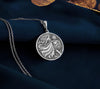 Sterling Silver Leo Women Zodiac Necklace with a detailed lion astrology pendant. Minimalist celestial jewelry for horoscope enthusiasts and a unique gift idea for Leo birthdays or astrology lovers.