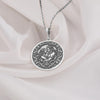 Sterling silver Shiva and Vishnu Necklace featuring Mohini-inspired details, crafted for LGBTQ pride and spiritual jewelry lovers. handmade pendant is a meaningful Hindu mythology accessory, ideal as a unique gift celebrating love and divine unity.