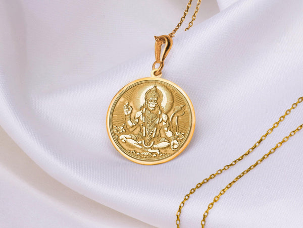 meditating hanuman gold pendant, Hanuman Silver Charm Pendant, Meditating Monkey God Amulet, Hindu Monkey God Pendant, Hindu monkey god gold medallion, Monkey God Silver amulet, Bajrang Bali Pendant, Bajrang Bali Gold PEndant, Bajrang Bali Necklace,