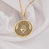 Kali ma Pendant, Kali Gold Pendant Kali Coin Gold pendant Necklace ,Hindu Goddess Kali Necklace Amulet, Mahakali Solid Gold Pendant , Mahakali Solid GoldAmulet, Mahakali Solid Gold Necklace , Silver Mahakali Necklace, Solid gold Mahakali Pendant