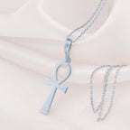 Ankh Key of Life Pendant | 14K Gold & Silver Options - Ancient Mythology Protection Talisman - Image 4