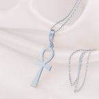 Ankh Key of Life Pendant | 14K Gold & Silver Options - Ancient Mythology Protection Talisman - Image 4