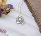 Silver Hathor necklace, Hathor silver pendant, Egyptian silver charm, Goddess silver necklace, Silver Egyptian jewelry, Hathor silver charm, Silver mythology charm, Silver goddess pendant, Silver Egyptian pendant, Hathor silver jewelry.