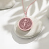 greek goddess Demeter necklace rosegold– handcrafted Greek goddess pendant symbolizing fertility, harvest, motherhood, and abundance. Perfect mythology, spiritual, Wiccan, and boho jewelry gift for her.