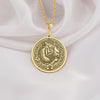 14k Solid Gold Tiger Necklace featuring an elegant medallion pendant. Perfect for animal lovers, zodiac enthusiasts, or as a meaningful gift for women. Stylish and durable, this luxurious gold necklace symbolizes courage, strength, and luck.