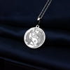 14K Solid Gold Koi Necklace, Ying Yang Koi Pendant, Silver Yin Yang Koi Necklace, Rose Gold Koi Charm, Dainty Koi Necklace, Koi Fishes Charm