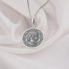 14K Solid Gold Skull Pendant Necklace, handcrafted with intricate details, symbolizing memento mori and strength. Ideal for those who appreciate bold, meaningful jewelry and are drawn to unique statement pieces inspired by life&#39;s mysteries