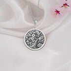 925 Sterling Silver Sakura Tree Pendant showcasing a delicate cherry blossom design, perfect for nature enthusiasts and timeless jewelry collectors.